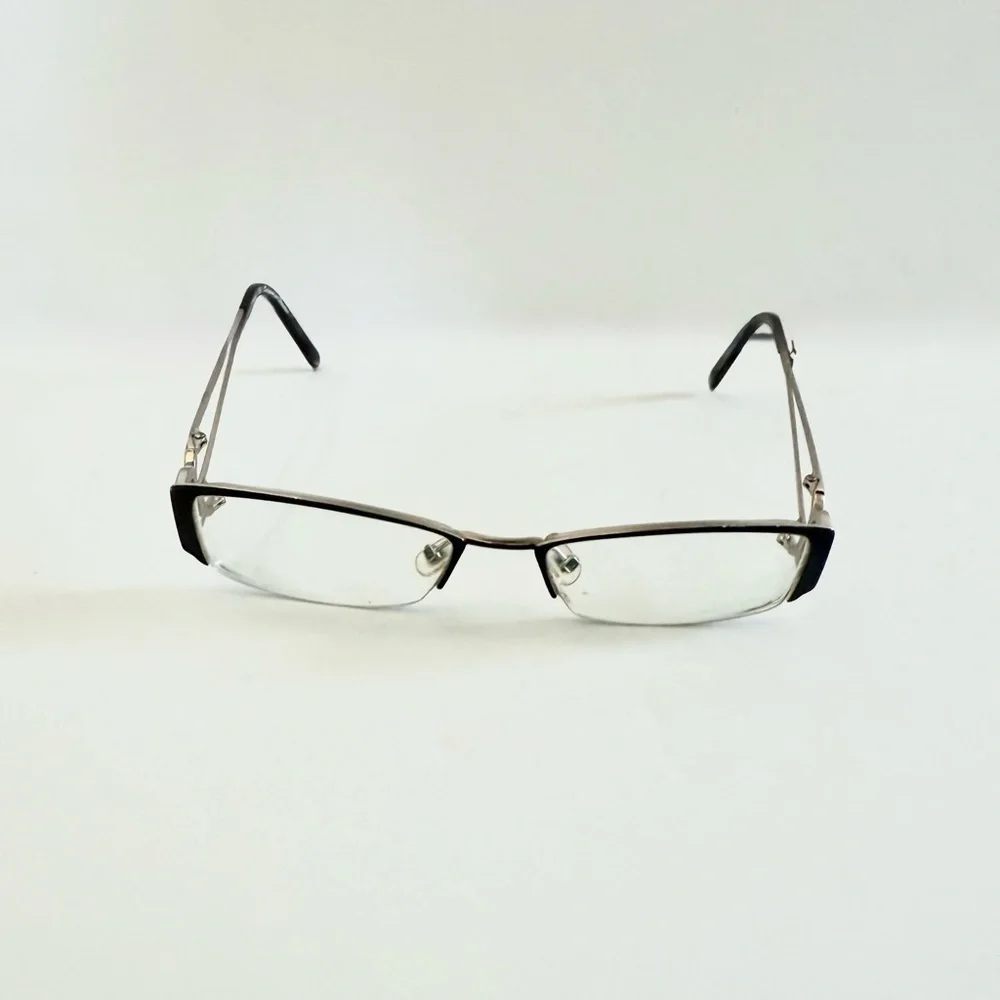 Chloe CL1209 Eyeglasses Frame Half Rimless 51-18  Brown/Gold LV44